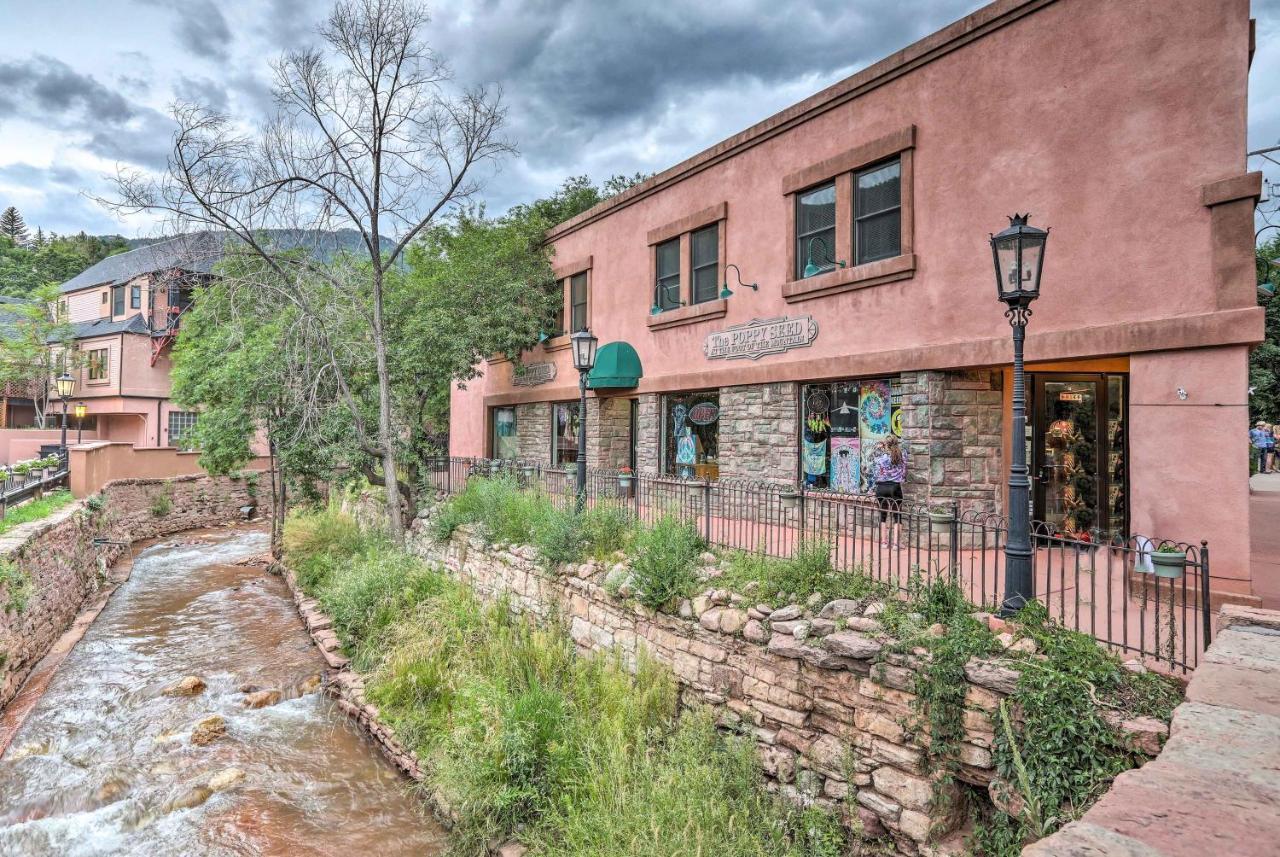 Downtown Manitou Springs Home Tranquil Creek View エクステリア 写真